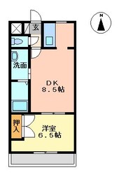 八乙女駅 徒歩9分 1階の物件間取画像